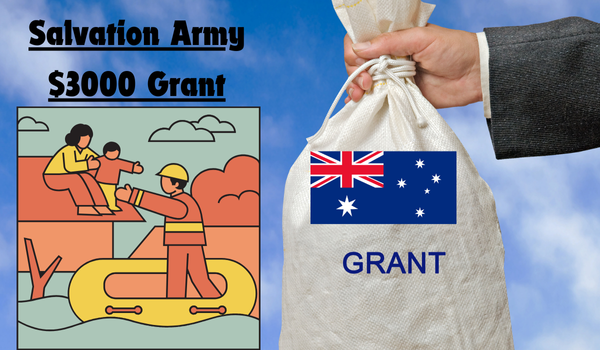 Salvation Army $3000 Grant