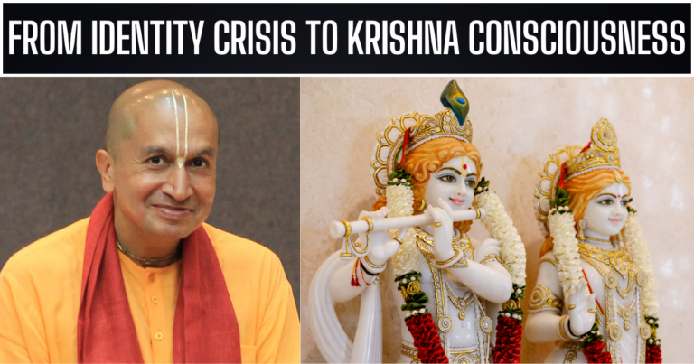 From Identity Crisis to Krishna Consciousness: ISKCON’s Gauranga Das Shares His Journey